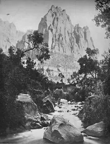 Eagle Crag, Shoshone Falls, Idaho c1897. Creator: Unknown