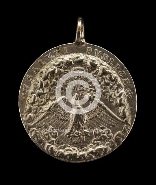 Eagle and Radiant Wreath [reverse]. Creator: Antonio Abondio.