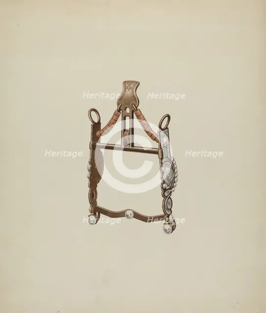 Eagle Bit, c. 1938. Creator: Frank C. Barks.