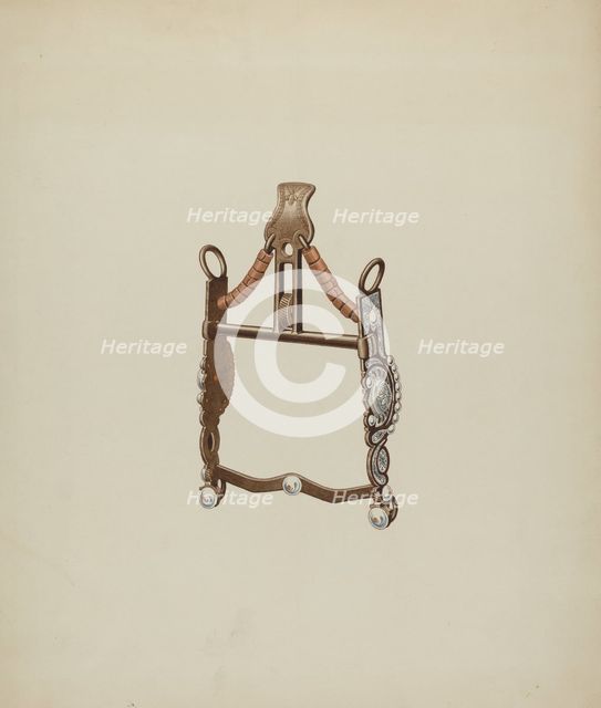 Eagle Bit, c. 1938. Creator: Frank C. Barks.