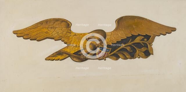 Eagle, c. 1936. Creator: Joseph Goldberg.