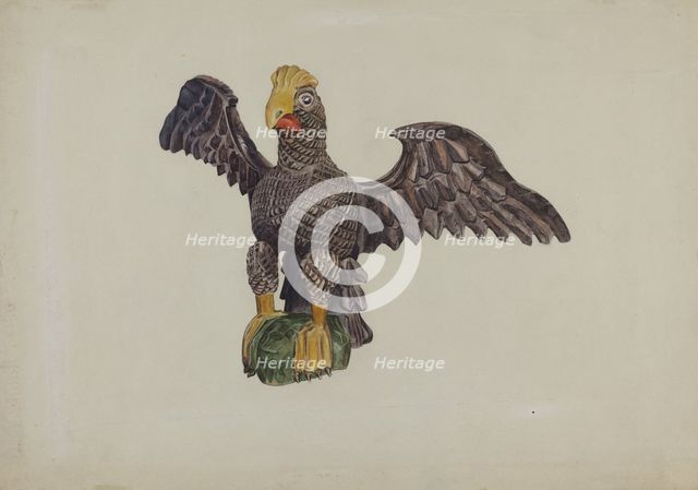 Eagle, c. 1937. Creator: Alice Domey.