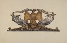 Eagle, c. 1937. Creator: Flora Merchant