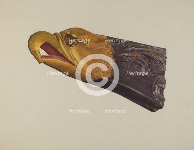 Eagle, c. 1937. Creator: Frances Cohen.