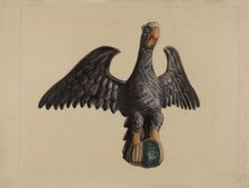 Eagle, c. 1937. Creator: Mina Lowry