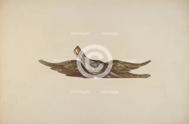 Eagle, c. 1938. Creator: Helen E. Gilman.