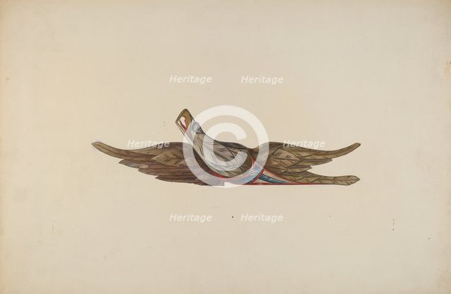 Eagle, c. 1938. Creator: Helen E. Gilman.