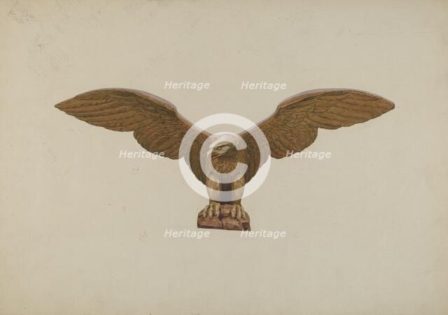 Eagle, c. 1939. Creator: Marian Page.