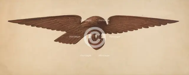 Eagle, c. 1939. Creators: Robert Galvin, Malcolm Hackney.