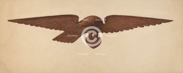 Eagle, c. 1939. Creators: Robert Galvin, Malcolm Hackney.