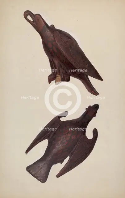 Eagle, c. 1940. Creator: John Collins.