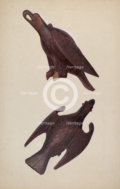 Eagle, c. 1940. Creator: John Collins.