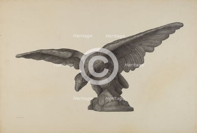 Eagle, c. 1940. Creator: Milton Grubstein.