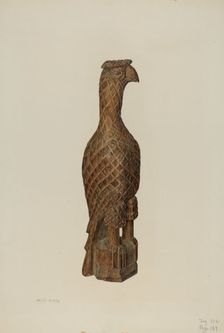Eagle, c. 1941. Creator: Hester Duany