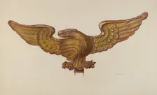 Eagle, c. 1941. Creator: Mina Lowry