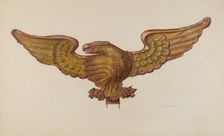 Eagle, c. 1941. Creator: Mina Lowry
