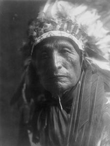 Eagle Elk (He Xa Wan ba li), c1907. Creator: Edward Sheriff Curtis