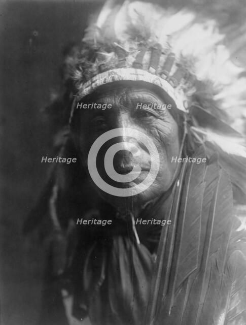 Eagle Elk (He Xa Wan ba li), c1907. Creator: Edward Sheriff Curtis.