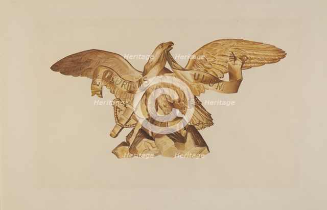 Eagle from USS Enterprise, 1935/1942. Creator: Unknown.