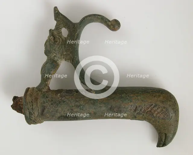 Eagle-Headed Hilt, Byzantine, 4th century. Creator: Unknown.