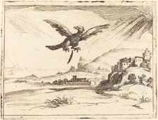 Eagle Losing an Old Feather, 1628. Creator: Jacques Callot