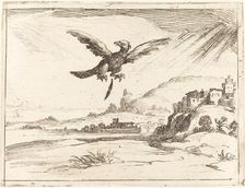 Eagle Losing an Old Feather, 1628. Creator: Jacques Callot