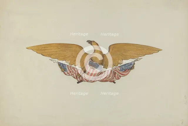 Eagle Stern Piece, c. 1938. Creator: Betty Fuerst.