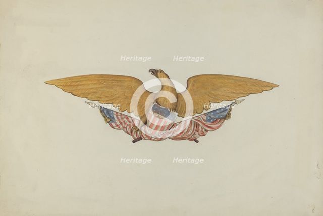 Eagle Stern Piece, c. 1938. Creator: Betty Fuerst.