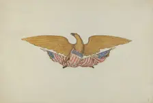 Eagle Stern Piece, c. 1938. Creator: Betty Fuerst