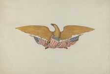 Eagle Stern Piece, c. 1938. Creator: Betty Fuerst