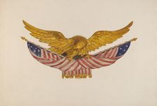 Eagle Sternpiece, c. 1940. Creator: Alfred H. Smith