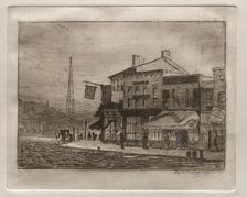 Eagle Street and Woodland Avenue, 1878. Creator: Otto H. Bacher (American, 1856-1909)