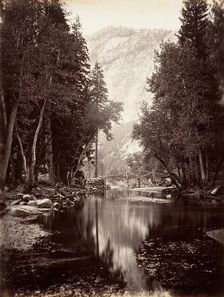 Eagle Point, 4,000 feet, Yosemite, ca. 1872, printed ca. 1876. Creator: Attributed to Carleton E. Watkins