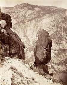 Eagle Point, Yosemite, ca. 1872, printed ca. 1876. Creator: Attributed to Carleton E. Watkins