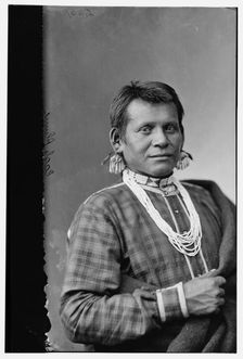 Eagle Plume (Indian), between 1870 and 1880. Creator: Unknown