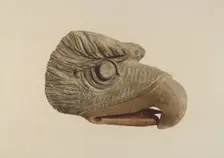 Eagle's Head, 1935/1942. Creator: Unknown