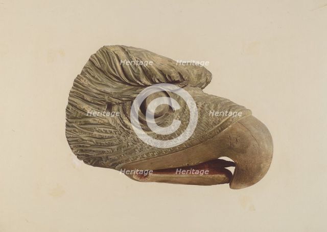 Eagle's Head, 1935/1942. Creator: Unknown.