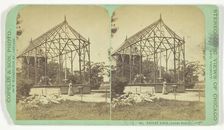 Eagle's Cage, Lincoln Park, Chicago, c. 1873. Creator: Copelin & Son