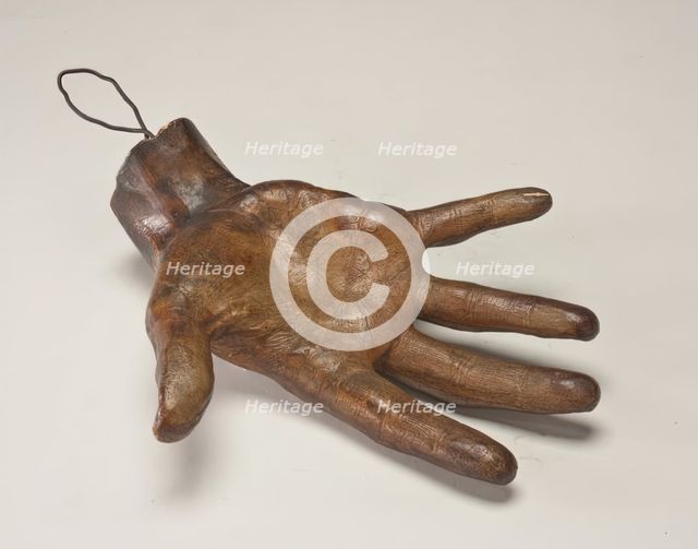 Eakins Hand, c. 1894. Creator: Samuel Murray.