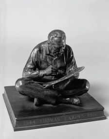 Eakins Seated, 1907/cast after 1915. Creator: Samuel Murray