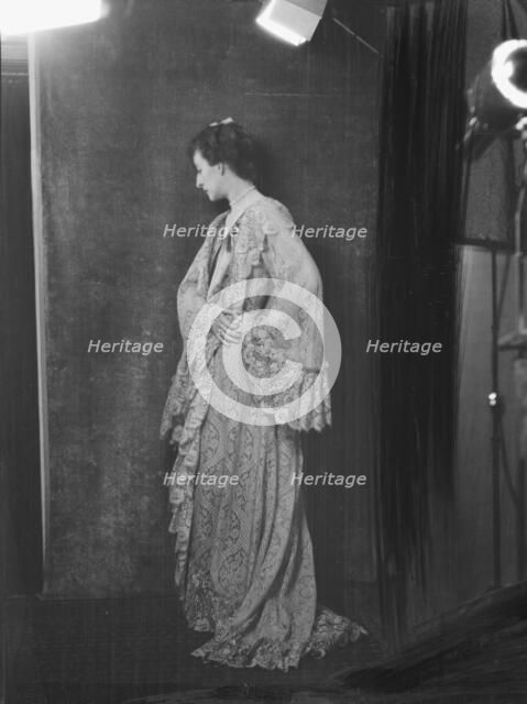 Eames, Claire [i.e. Clare], portrait photograph, 1926 Feb. 11. Creator: Arnold Genthe.