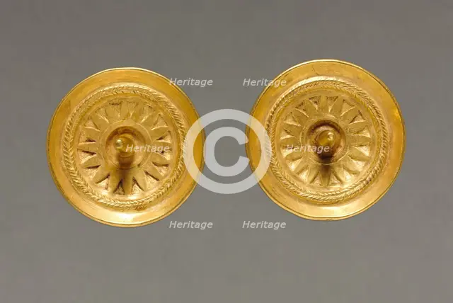 Ear Spool, c. 400-900. Creator: Unknown.
