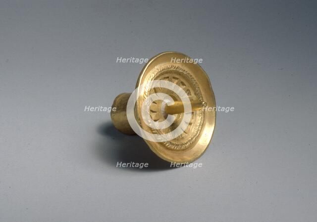 Ear Spool, c. 400-900. Creator: Unknown.