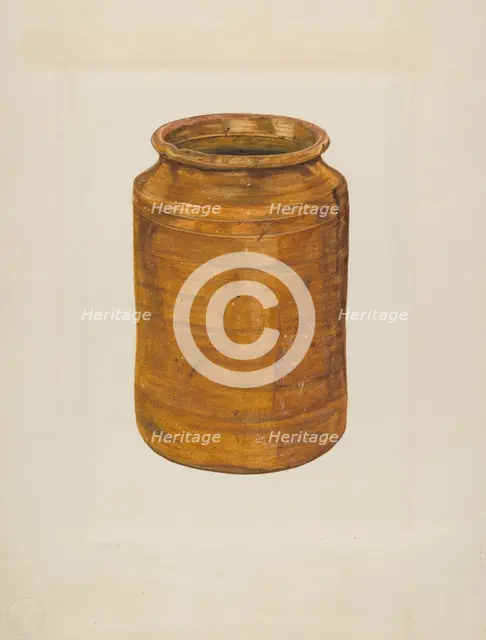 Eardley Jar, 1938. Creator: Frank J Mace.