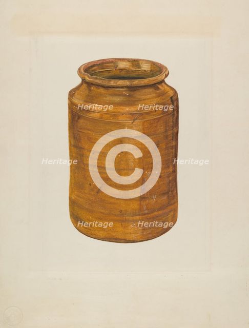 Eardley Jar, 1938. Creator: Frank J Mace.