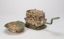 Eared Cup (Erbei) with Warming..., late Western Han/early Eastern Han, 1st cent BC/1st cent. AD. Creator: Unknown