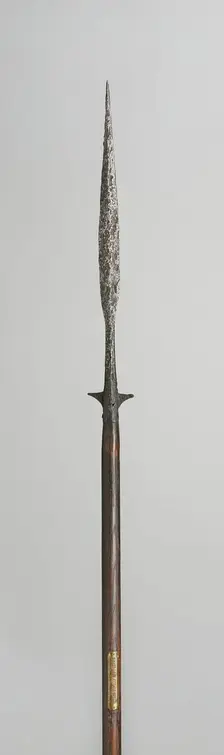 Eared Spear, Switzerland, 10th/11th century, possibly 13th/14th century. Creator: Unknown