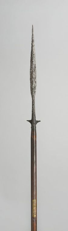 Eared Spear, Switzerland, 10th/11th century, possibly 13th/14th century. Creator: Unknown