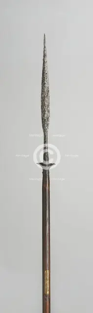 Eared Spear, Switzerland, 10th/11th century, possibly 13th/14th century. Creator: Unknown.