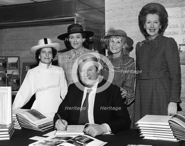 Earl and Countess Spencer at the Youth Aliyah Lunch, 1984. Creator: Sidney Harris.